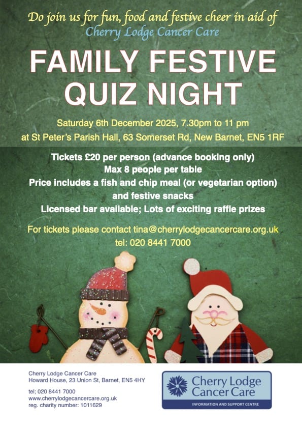 Cherry Lodge Family Festive Quiz Night