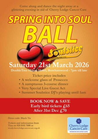 Spring into Soul Ball 2026 – early bird tickets now on sale