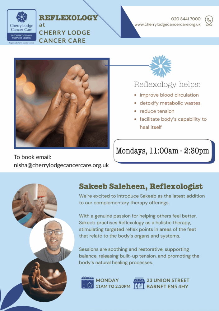 Introducing Sakeeb, CL’s new reflexologist