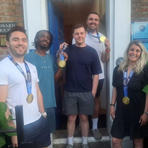 The London Marathon runners