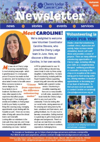 Cherry Lodge Newsletter Autumn 2025