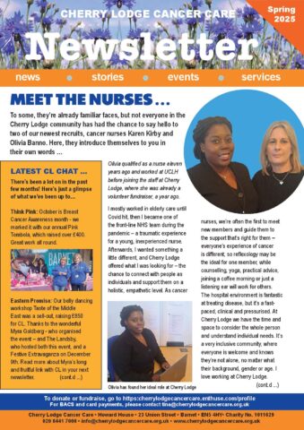 Cherry Lodge Newsletter Spring 2025
